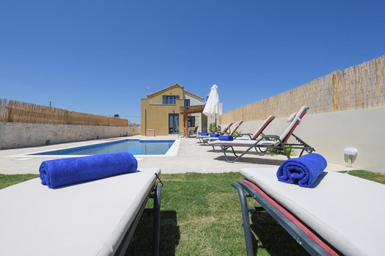 Arismari Villa - Heated Private Pool Episkopí- Rethimno Exterior foto